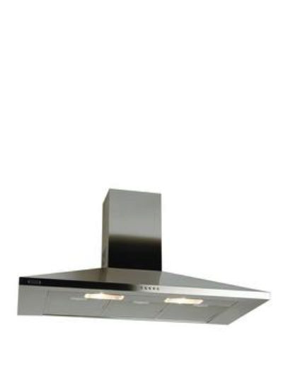 Leisure H91Px 90Cm Chimney Cooker Hood - Stainless Steel Leisure H91Px 90Cm Chimney Cooker Hood - Stainless Steel